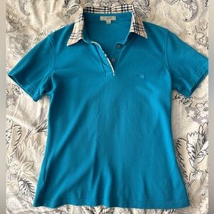 Women’s Burberry Teal Polo